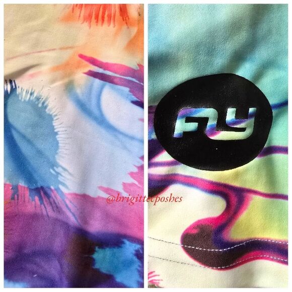 FLYWHEEL Cropped Multi-colored Legging - Picture 3 of 6